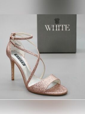 Vera Wang Rose Gold Heels